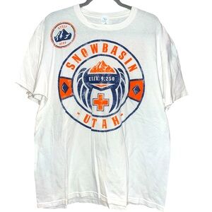 Anvil Vtg 90’s Snowbasin Utah Graphic T-Shirt